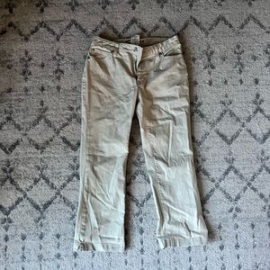 *Vintage* 2012 Bootcut Capri Beige Jeans - GAP